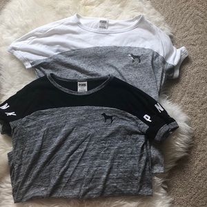 2 PINK Victoria’s Secret t-shirts